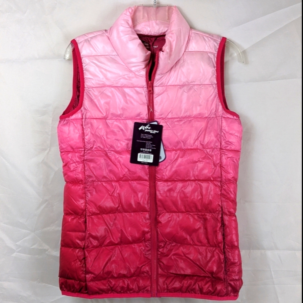 NWT Jackson Hole Pink Vest Medium